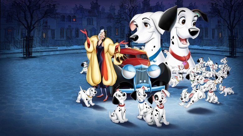 One Hundred and One Dalmatians movie scenes