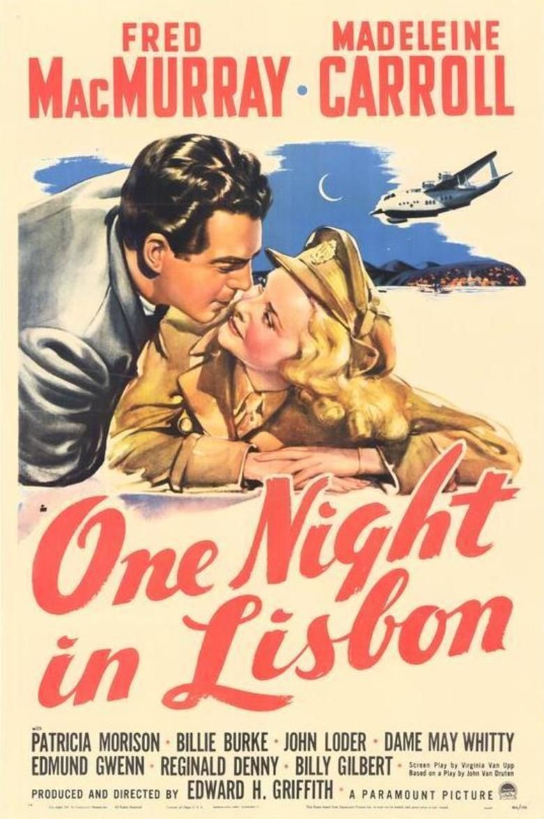 One Night in Lisbon movie poster