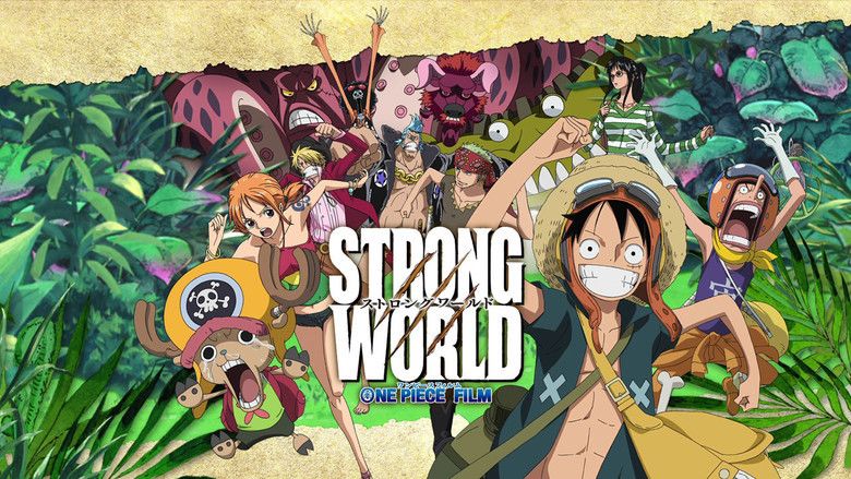 One Piece Film: Strong World movie scenes