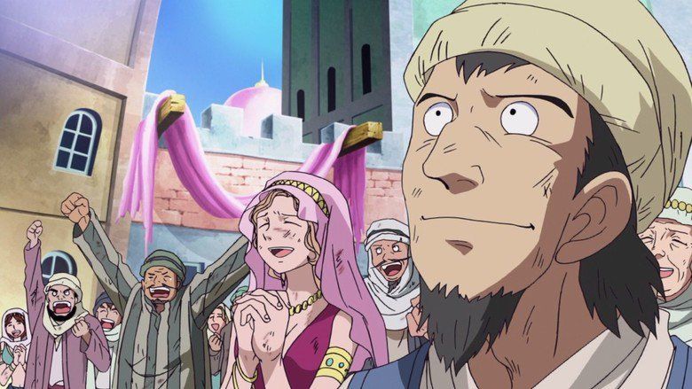 One Piece Movie: The Desert Princess and the Pirates: Adventures in Alabasta movie scenes