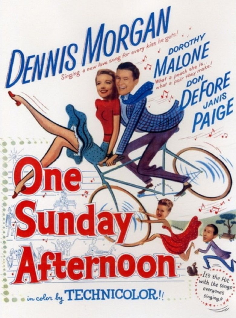 One Sunday Afternoon (1948 film) movie poster