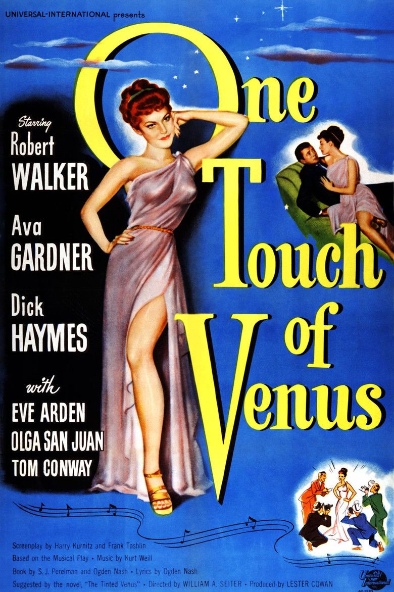 One Touch of Venus (film) movie poster
