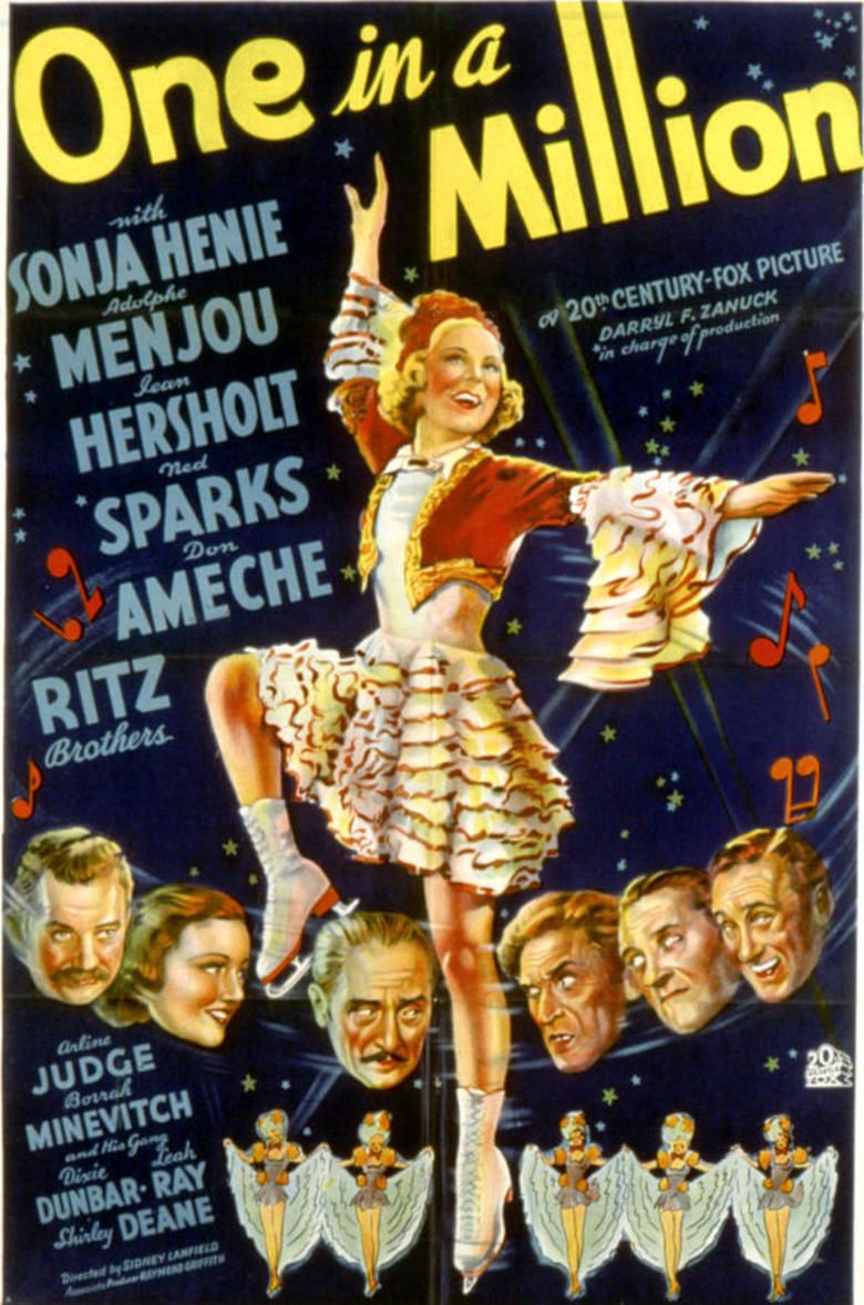 One in a Million (1936 film) movie poster