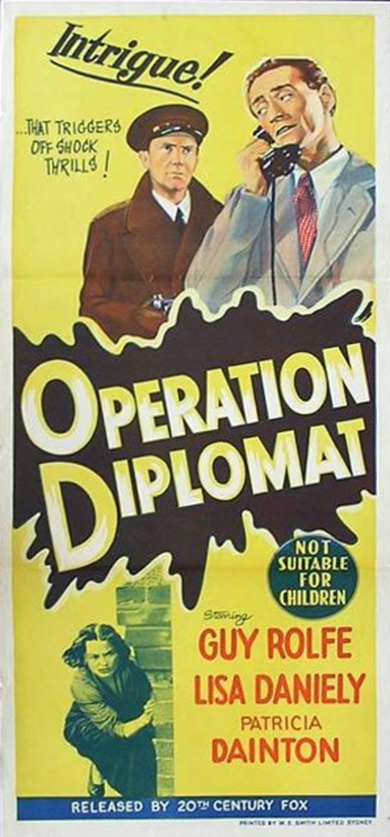 Operation Diplomat (film) movie poster