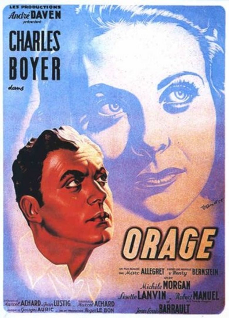 Orage (film) movie poster