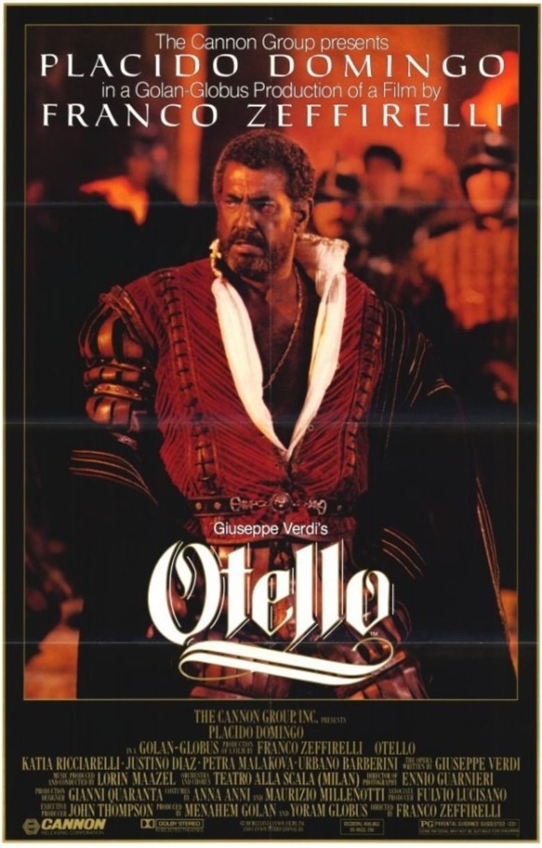 Otello (1986 film) movie poster