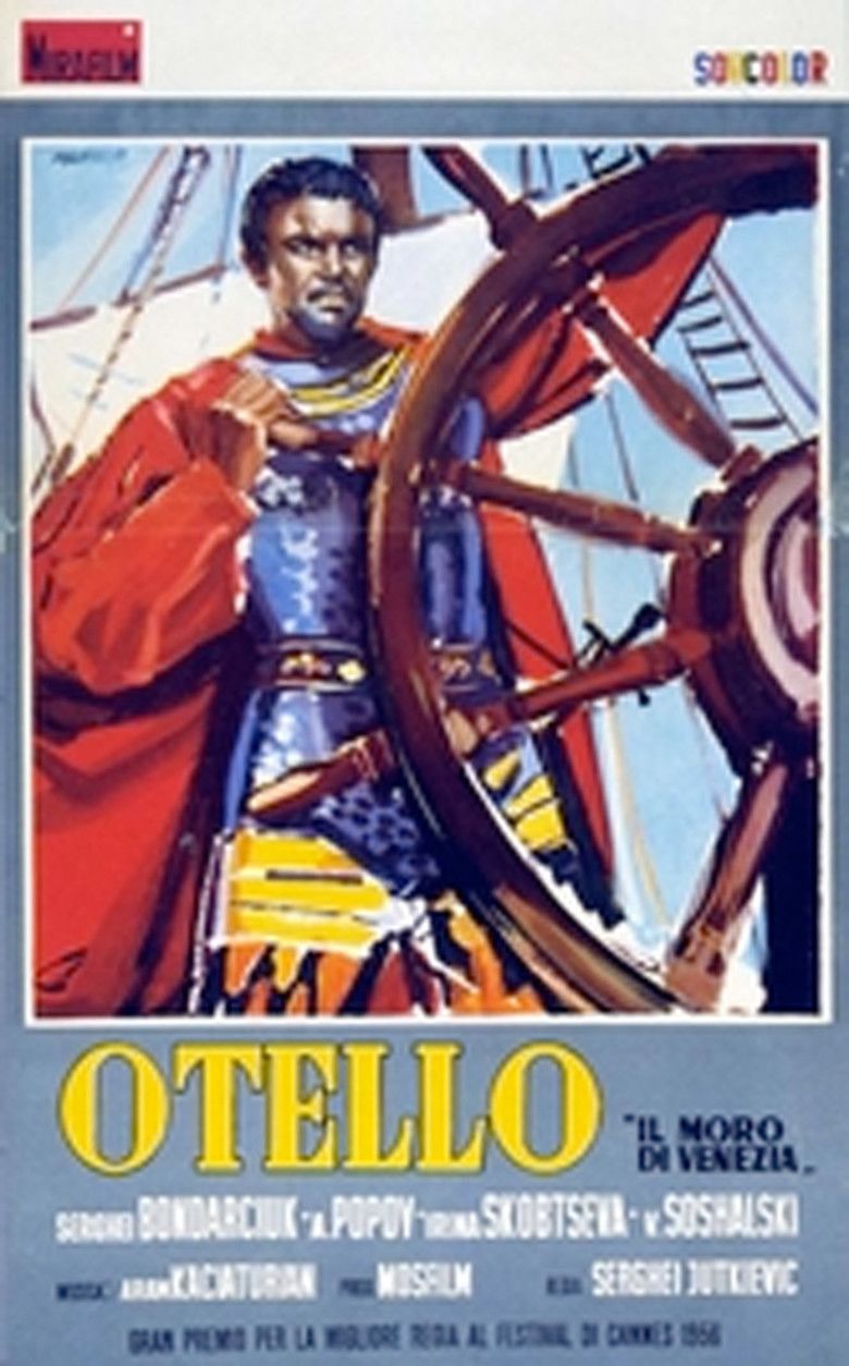 Othello (1955 film) movie poster