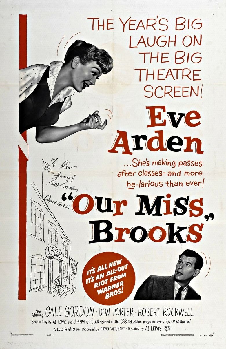 Our Miss Brooks (film) movie poster