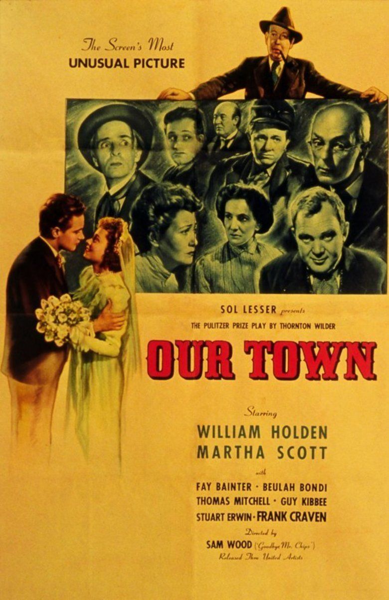 Our Town (1940 film) movie poster