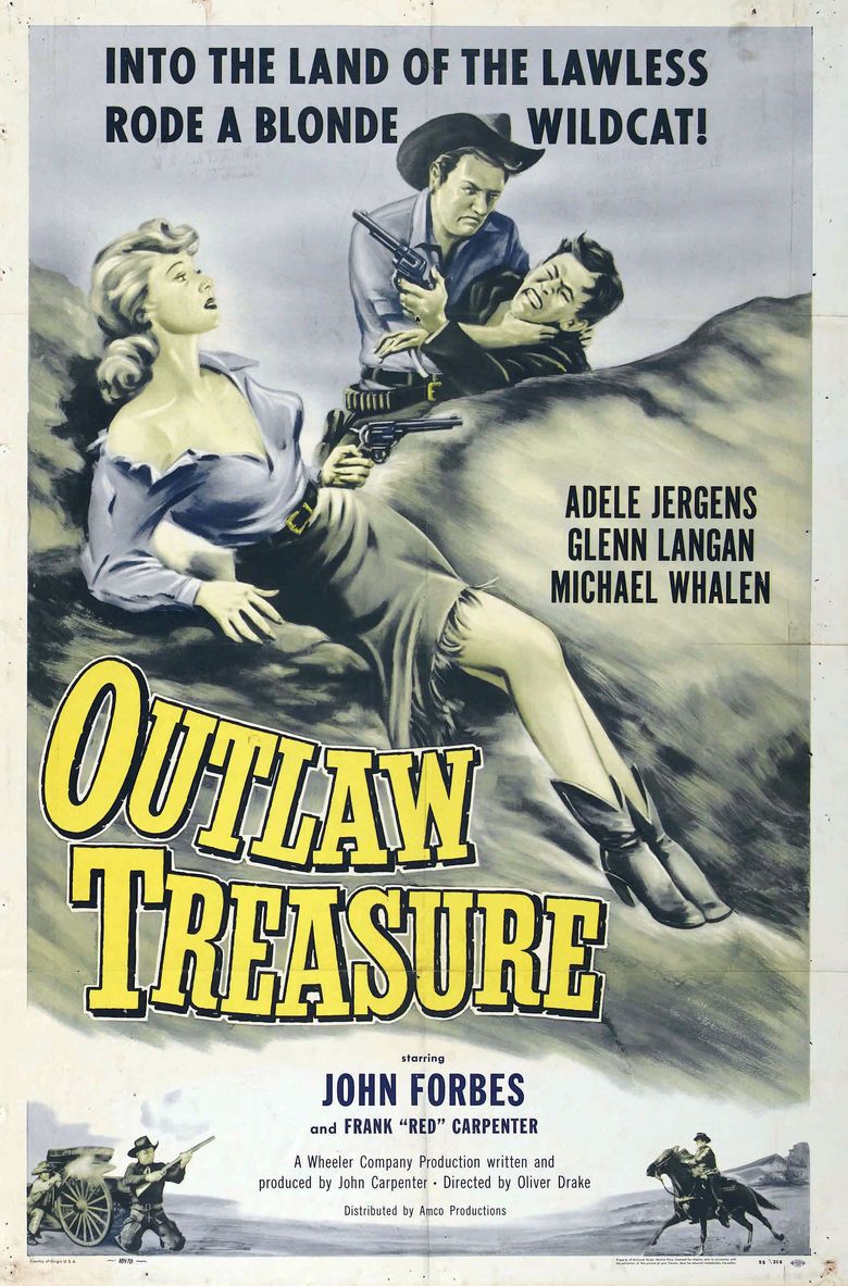 Outlaw Treasure movie poster
