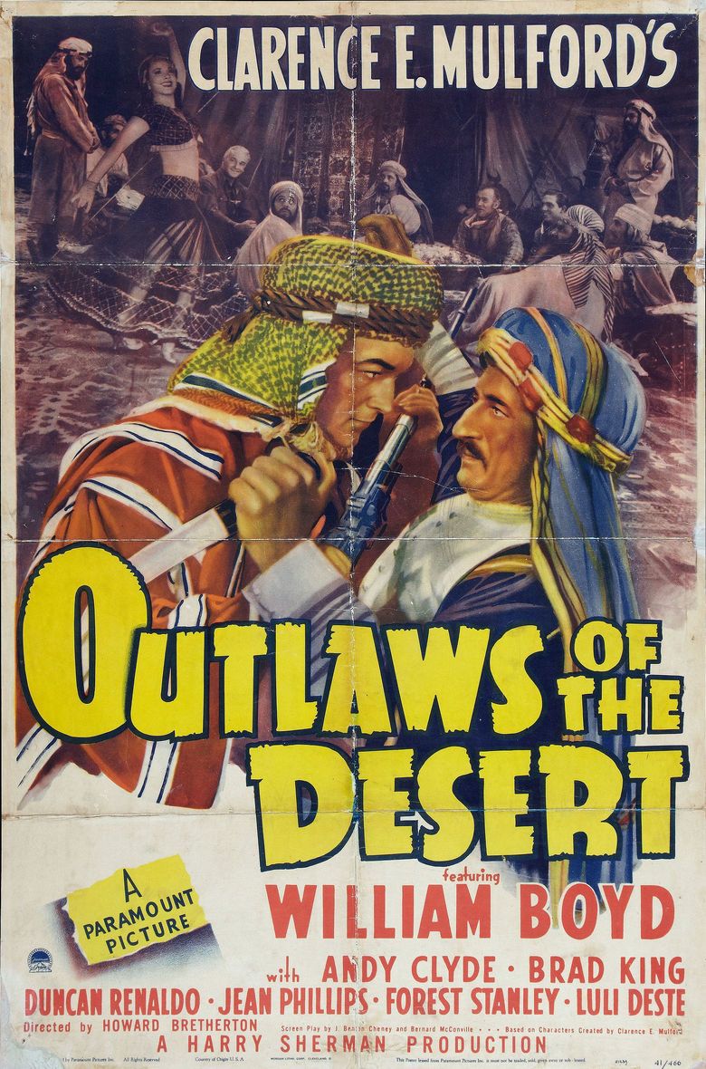Outlaws of the Desert movie poster