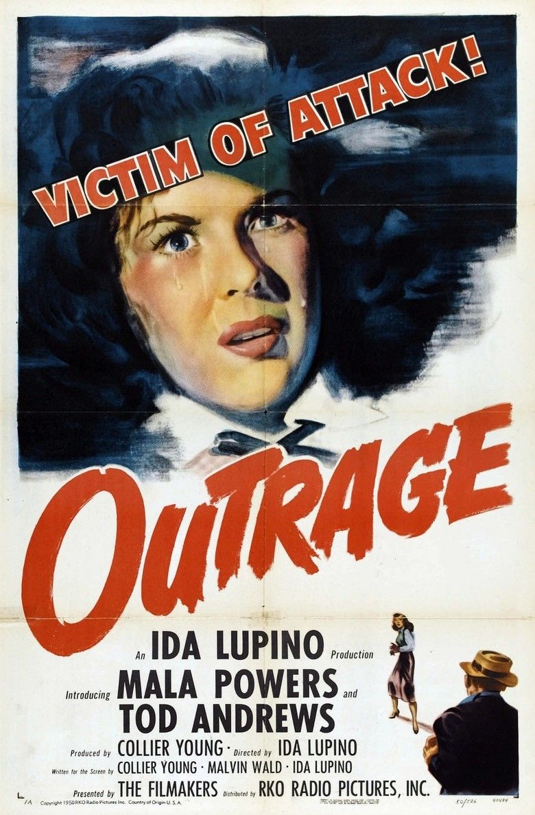 Outrage (1950 film) movie poster