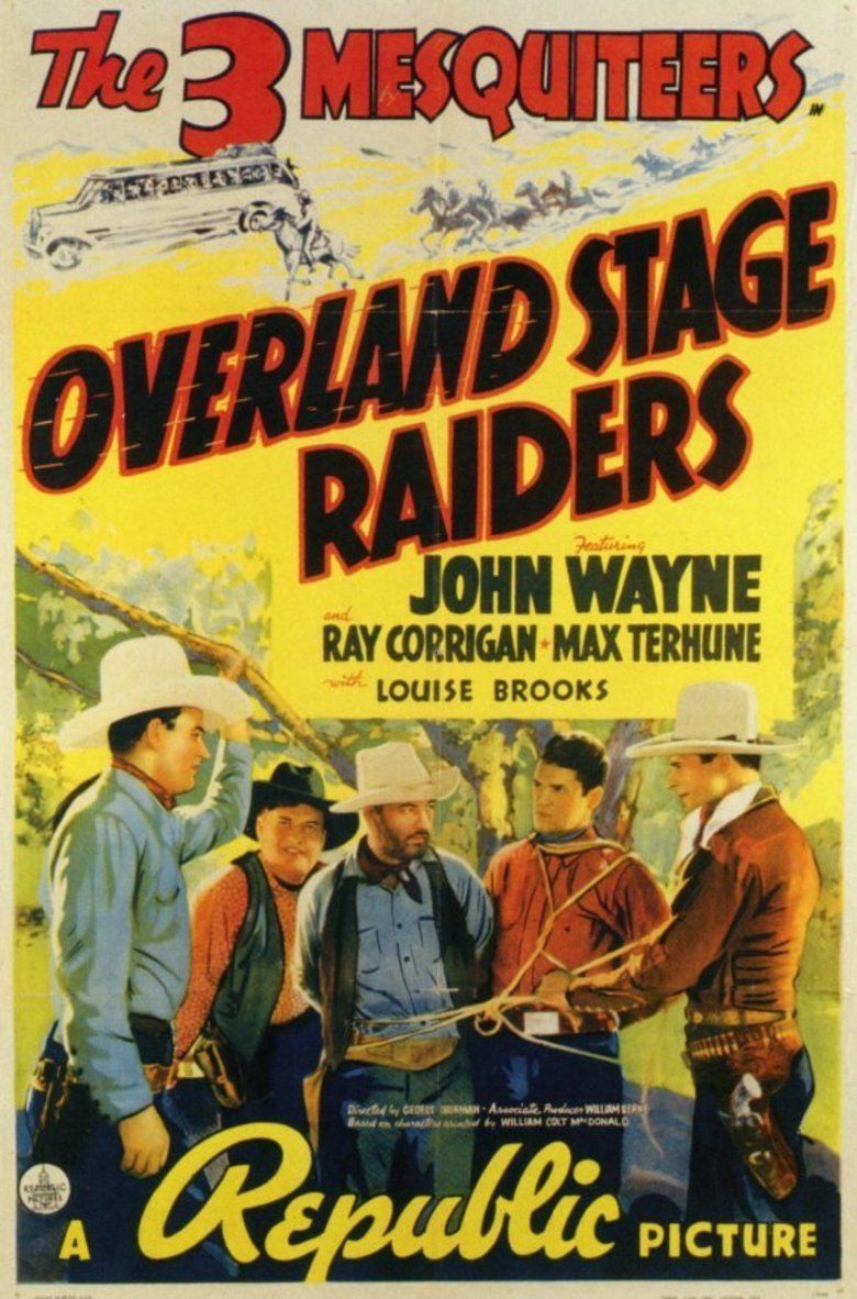 Overland Stage Raiders movie poster