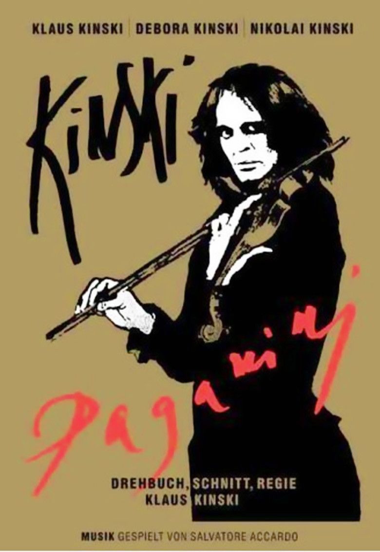 Paganini (1989 film) movie poster