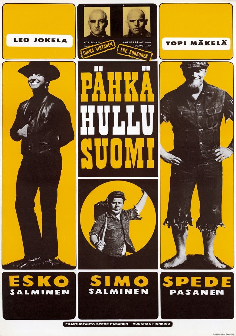 Pahkahullu Suomi movie poster