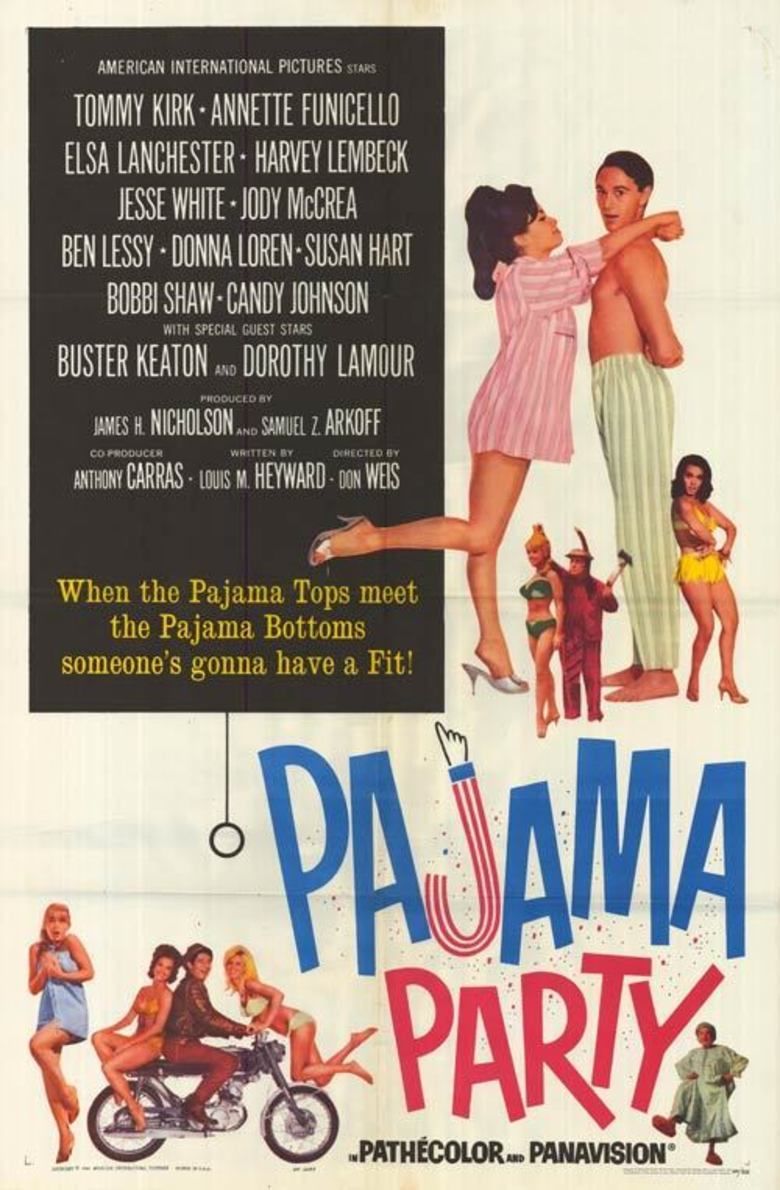 Pajama Party (film) movie poster