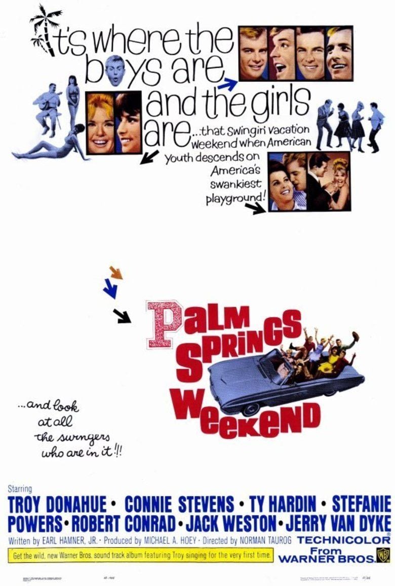 Palm Springs Weekend movie poster