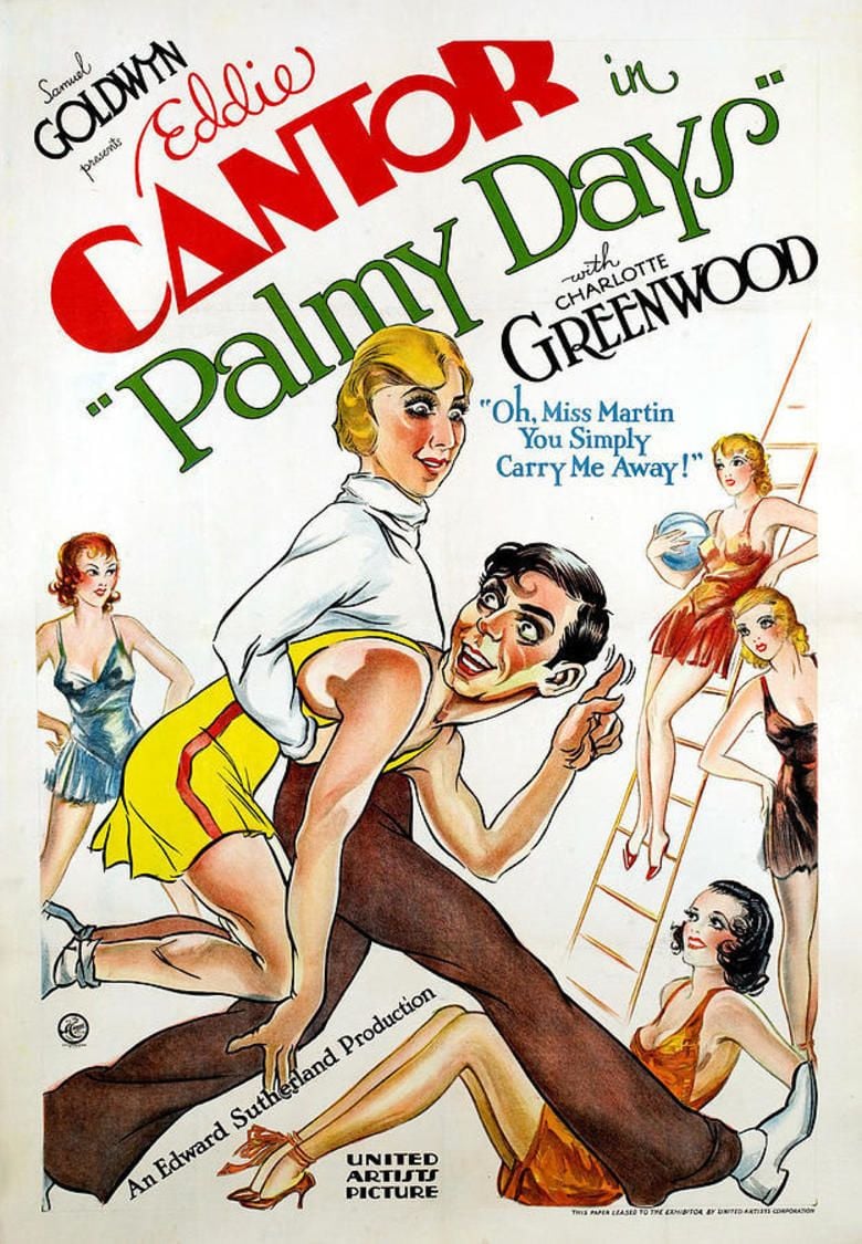 Palmy Days movie poster