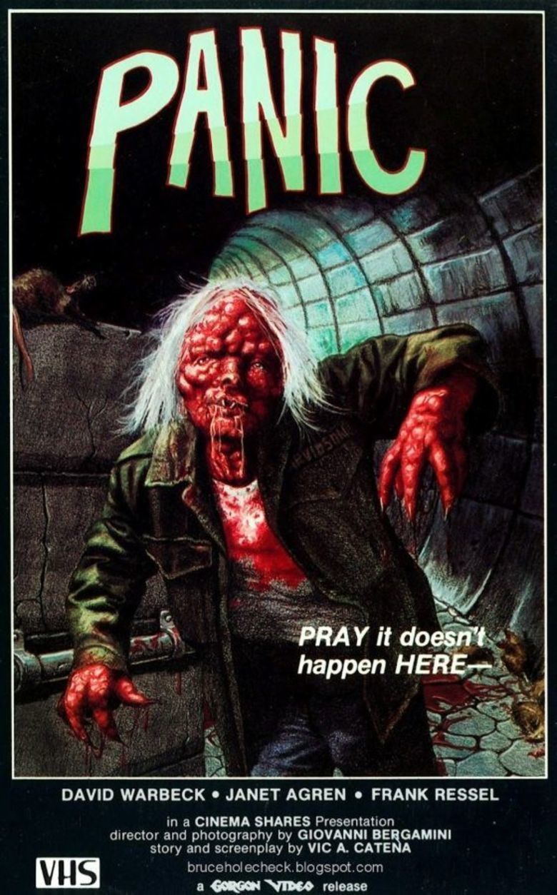Panic (1982 film) movie poster