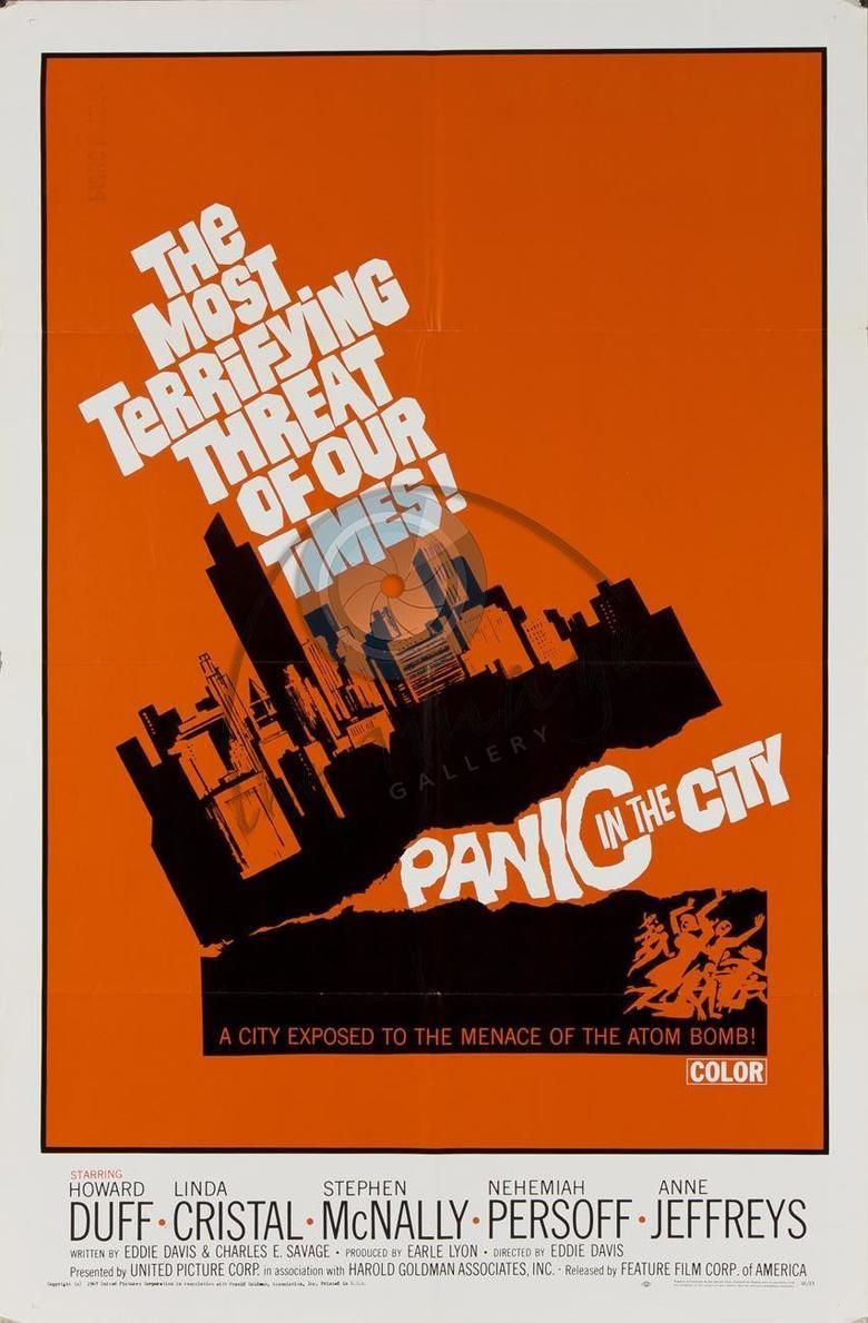 Panic in the City movie poster