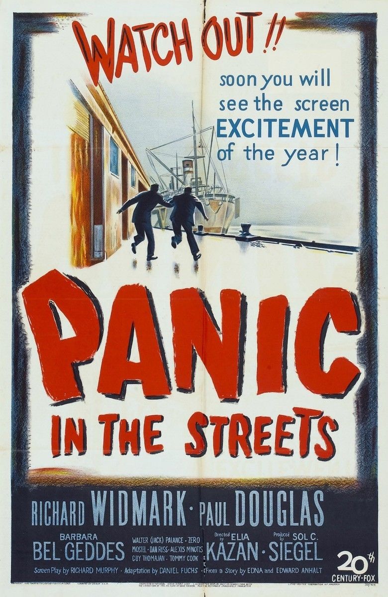 Panic in the Streets (film) movie poster