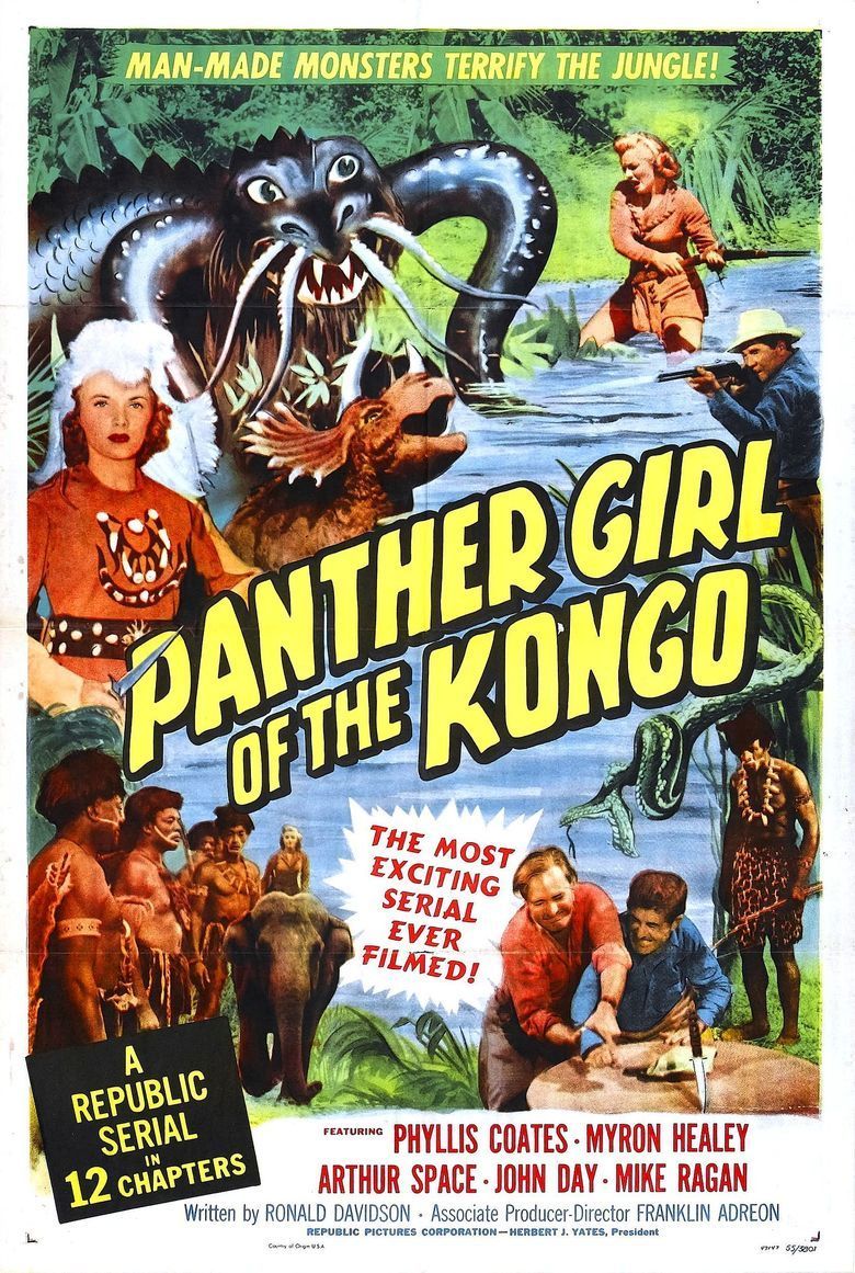 Panther Girl of the Kongo movie poster