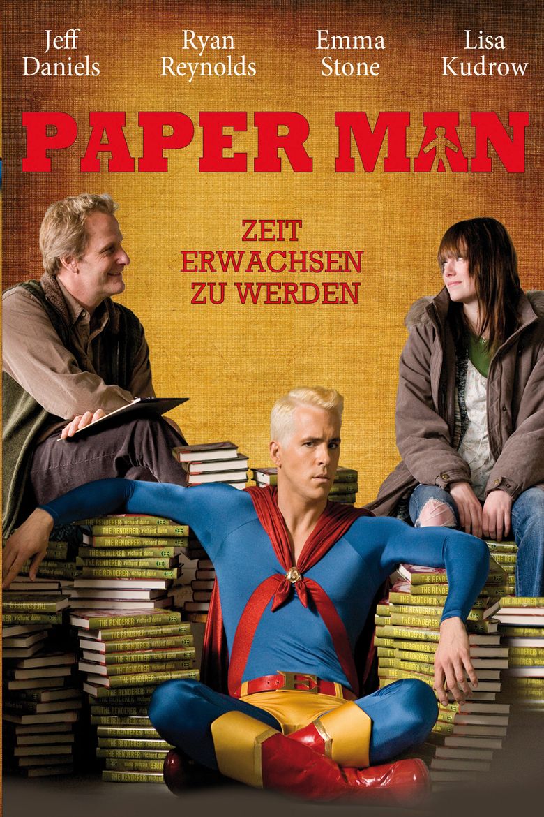 Paper Man (2009 film) movie poster
