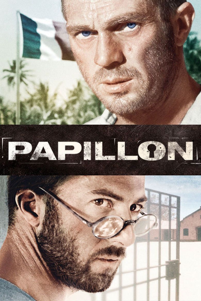 Papillon (film) movie poster