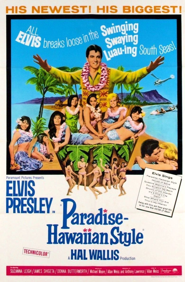 Paradise, Hawaiian Style movie poster