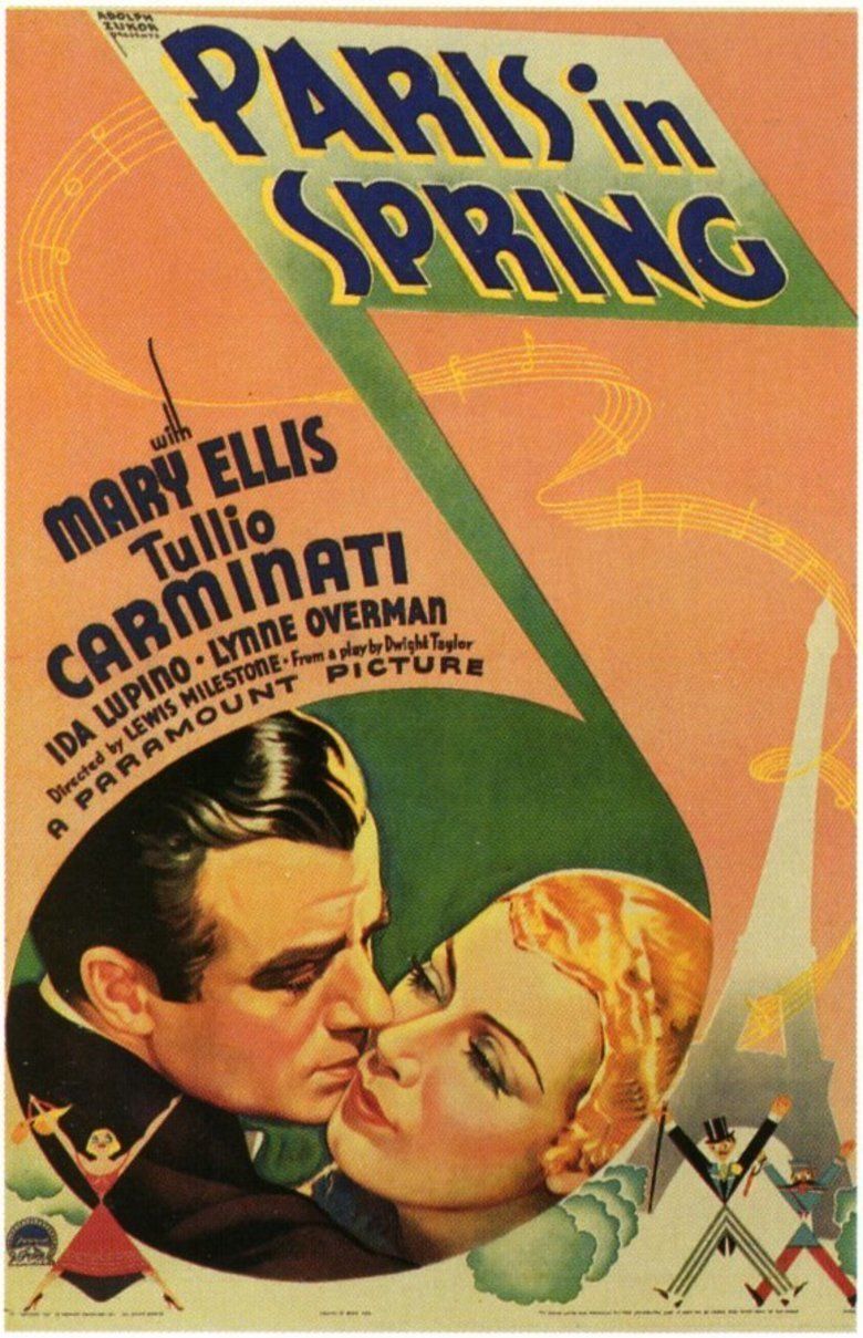 Paris in Spring movie poster