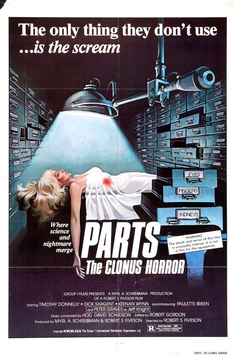 Parts: The Clonus Horror movie poster
