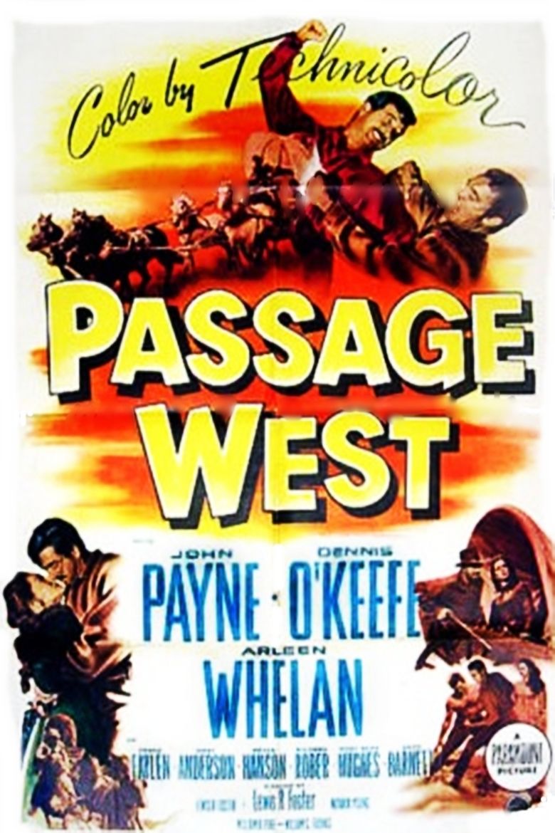 Passage West (1951 film) movie poster
