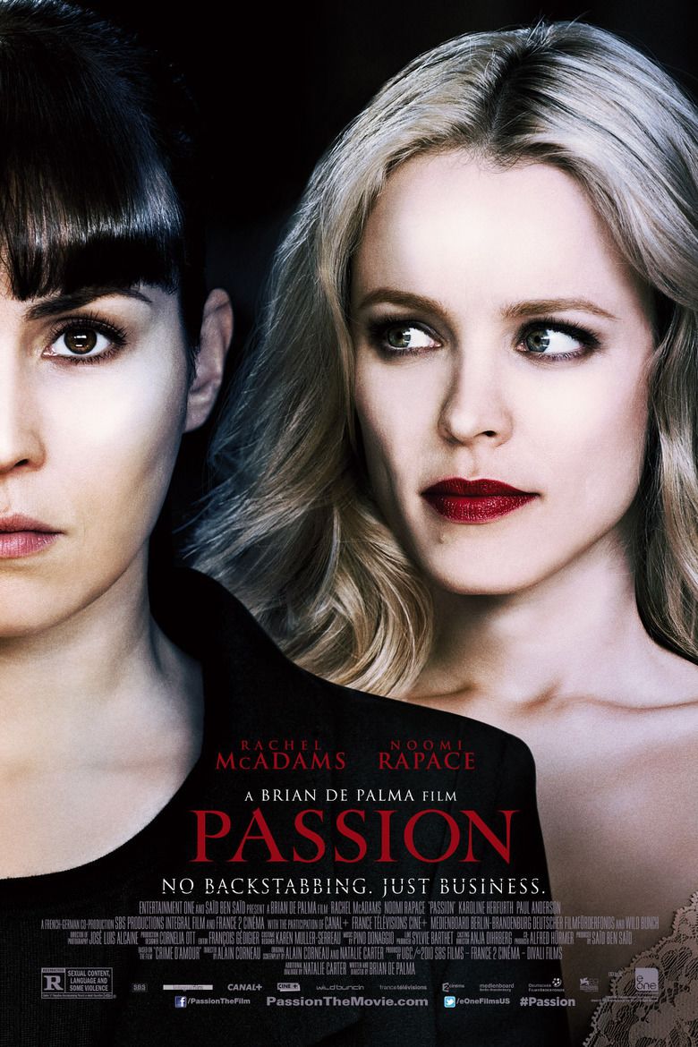 Passion (2012 film) movie poster
