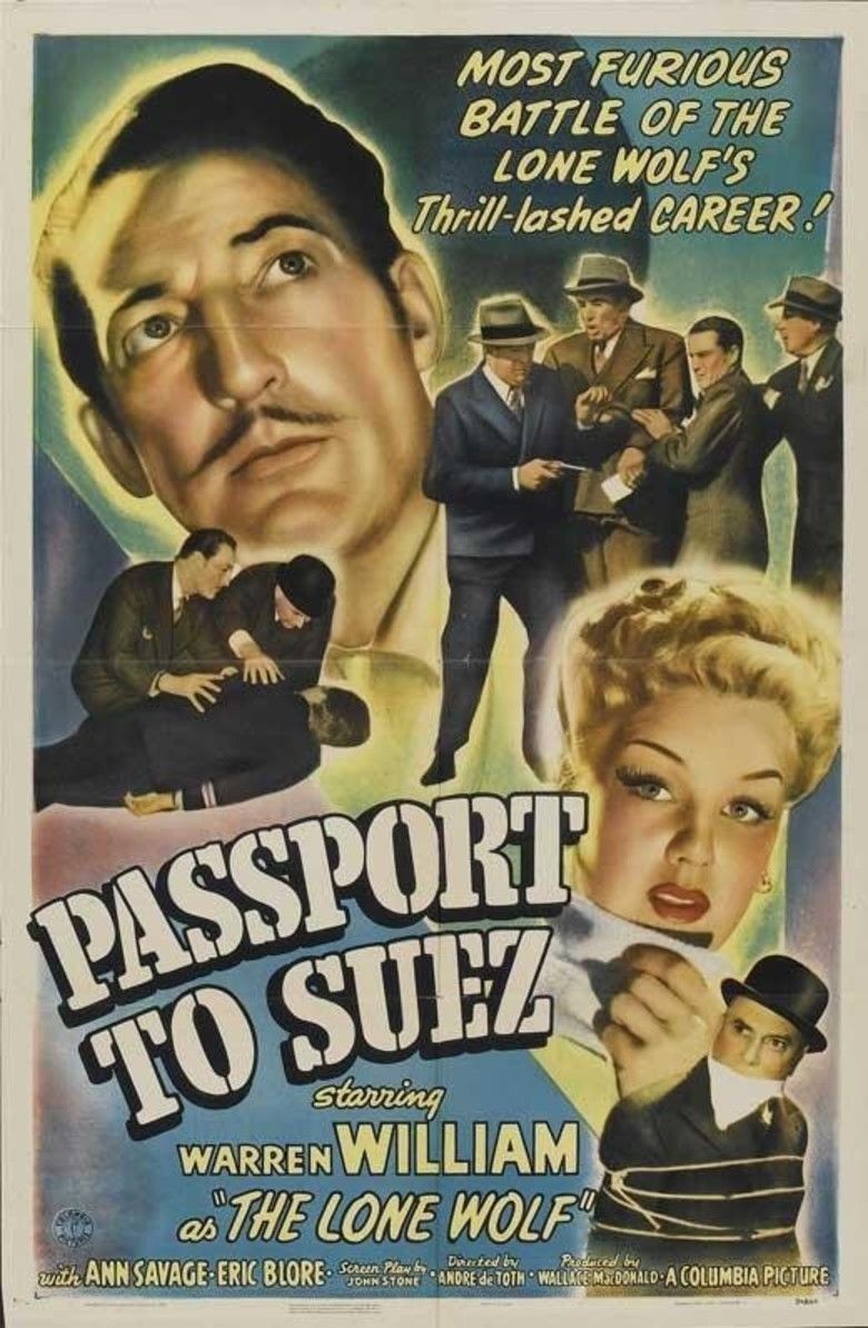 Passport to Suez movie poster