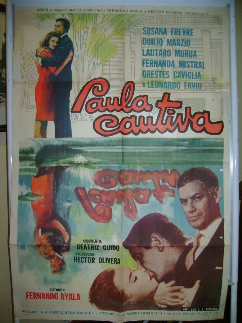 Paula cautiva movie poster