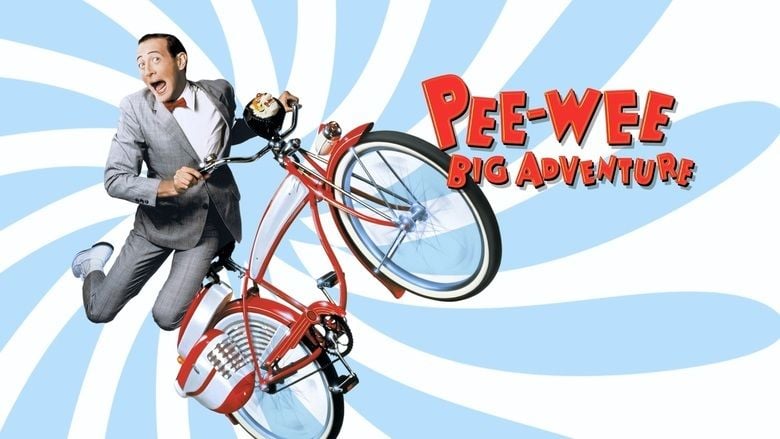 Pee wees Big Adventure movie scenes