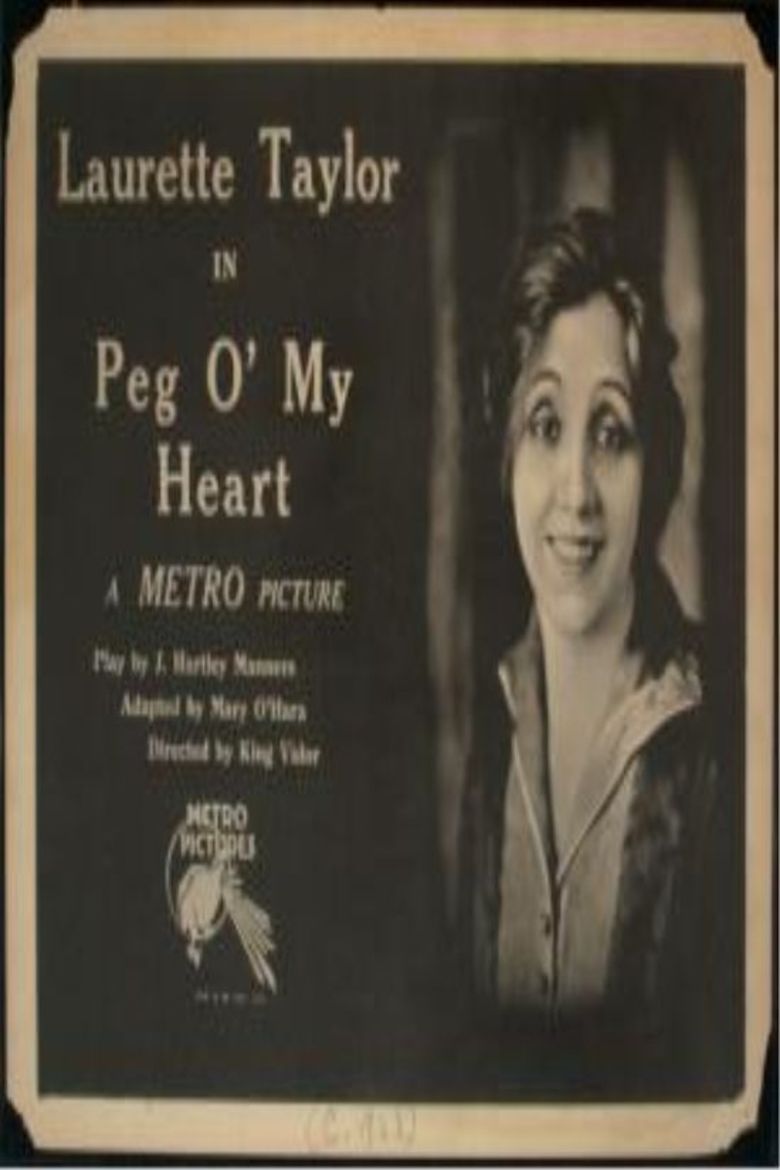 Peg o My Heart (1922 film) movie poster