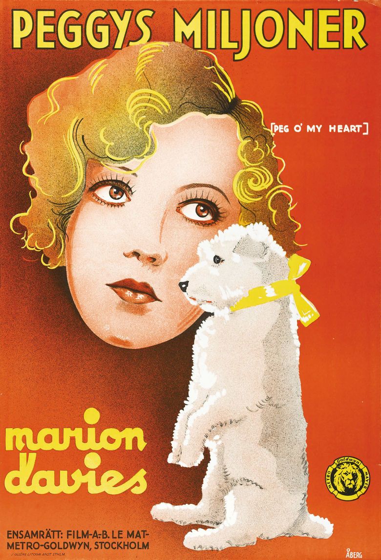 Peg o My Heart (1933 film) movie poster