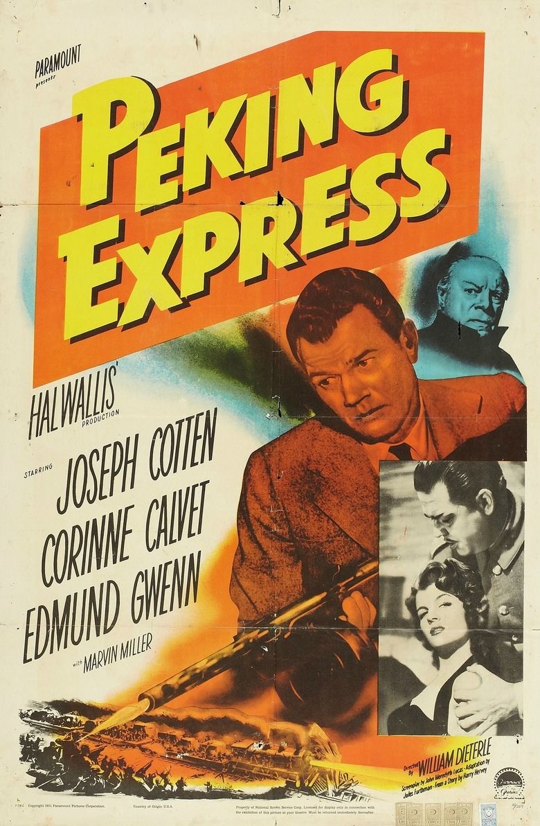 Peking Express (film) movie poster