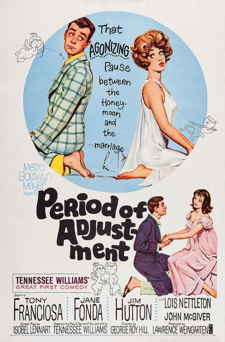 Period of Adjustment (film) movie poster