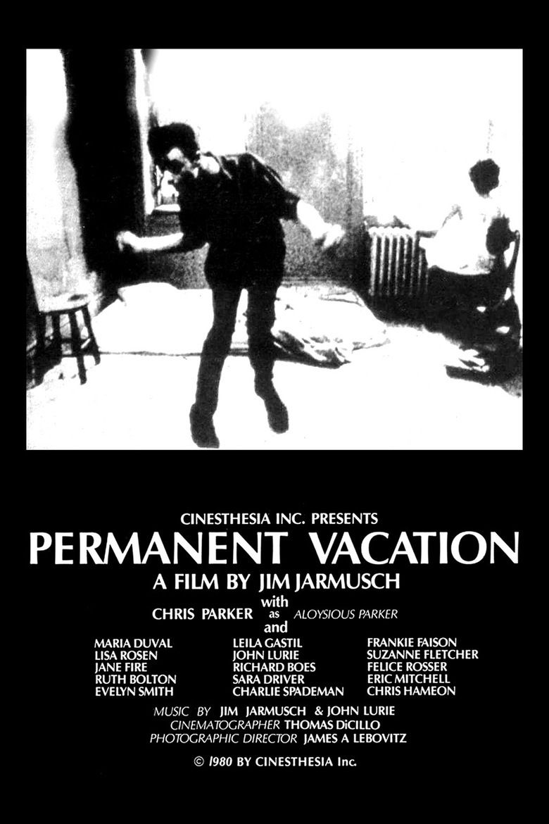 Permanent Vacation (1980 film) movie poster