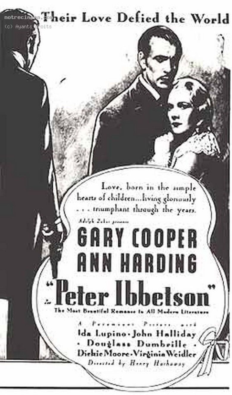 Peter Ibbetson movie poster