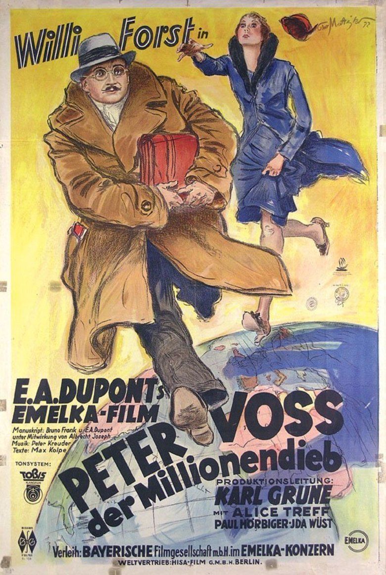Peter Voss, Thief of Millions (1932 film) movie poster