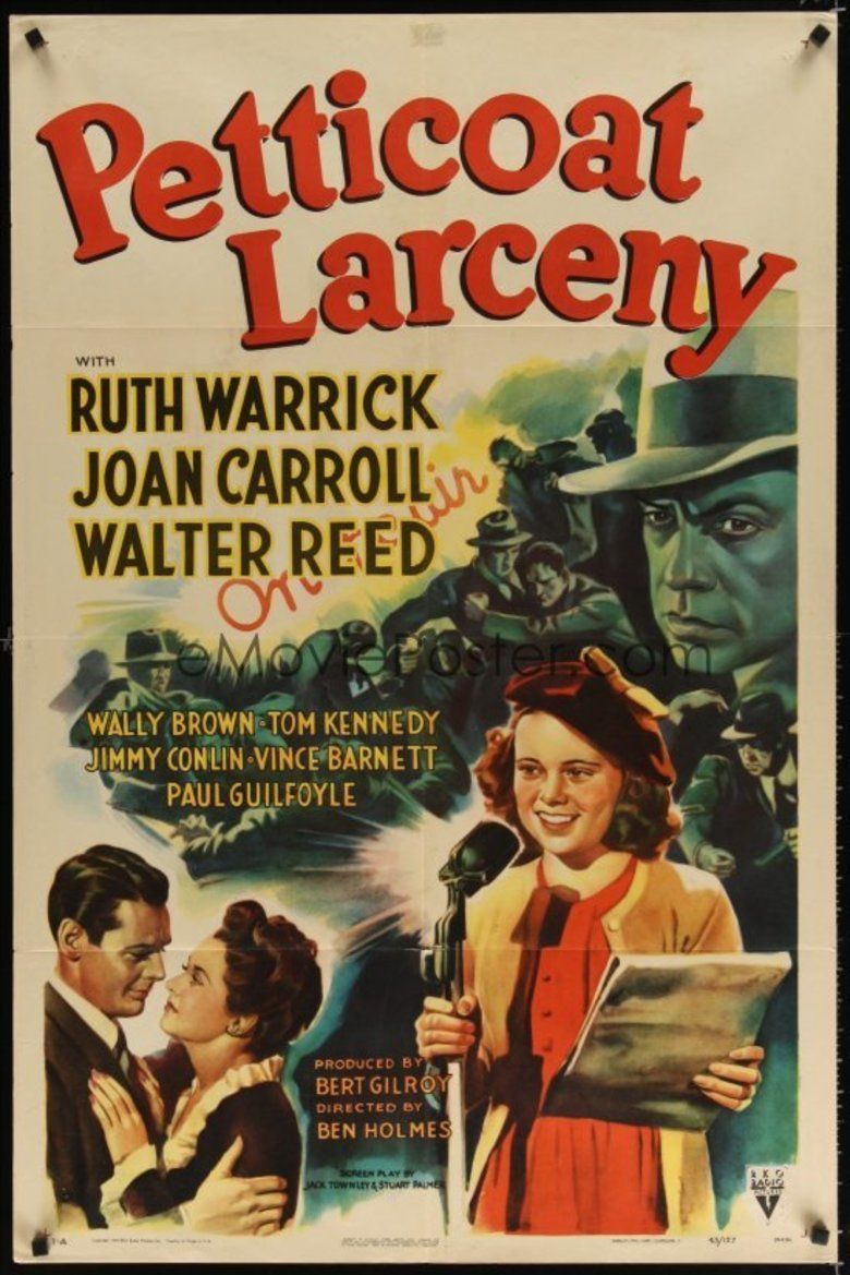 Petticoat Larceny movie poster