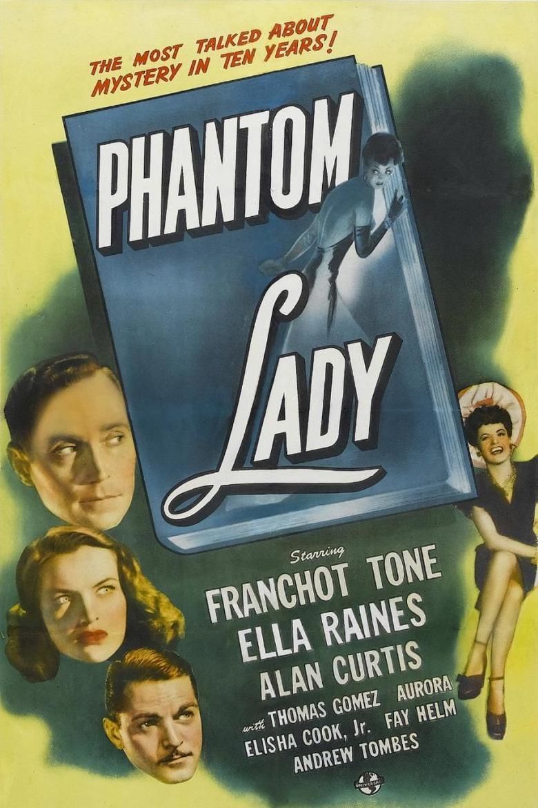Phantom Lady (film) movie poster