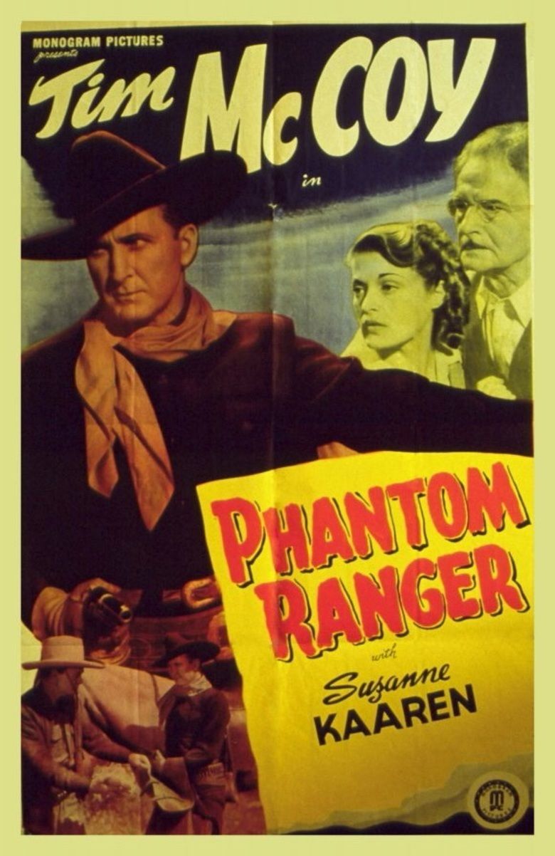 Phantom Ranger (1938 film) movie poster