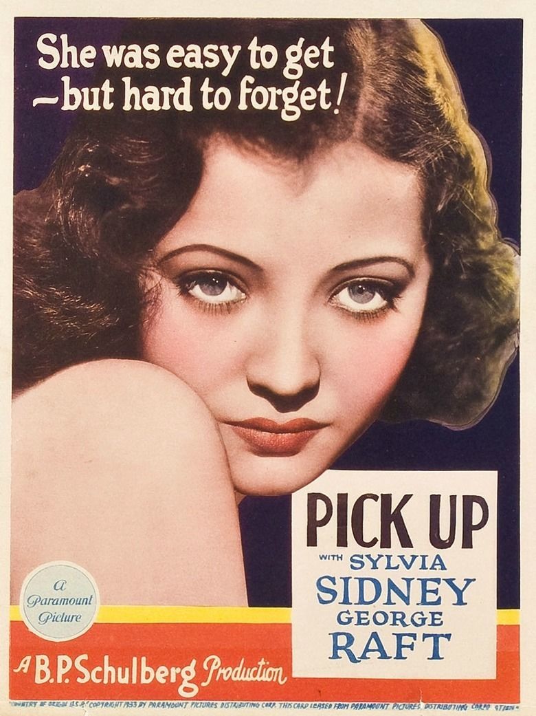 Pick Up (1933 film) movie poster
