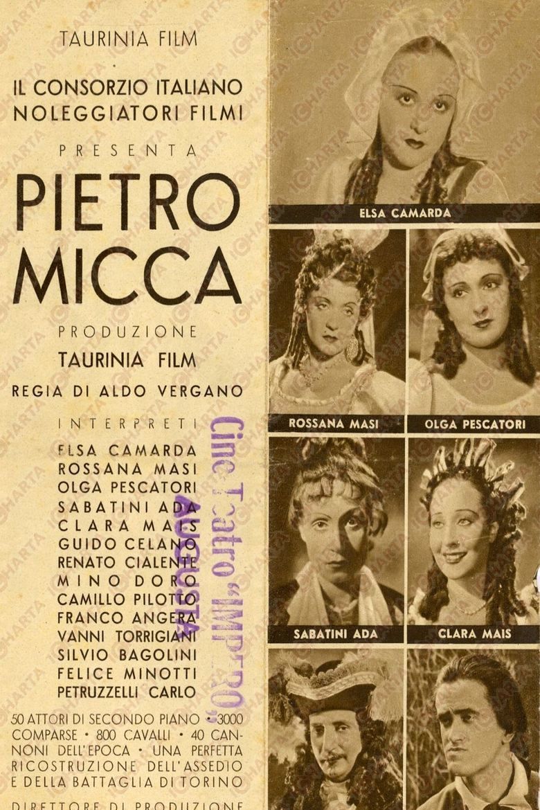 Pietro Micca (film) movie poster