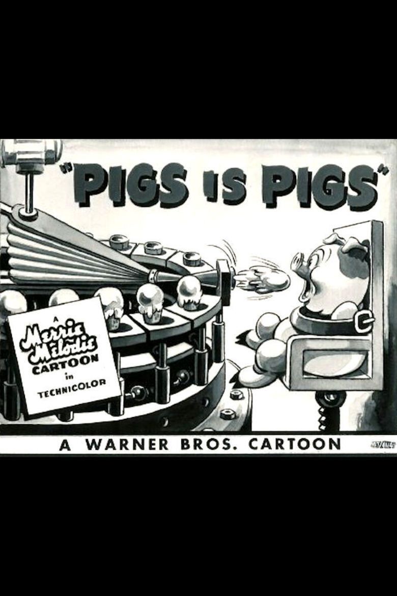 Pigs Is Pigs (1937 film) movie poster