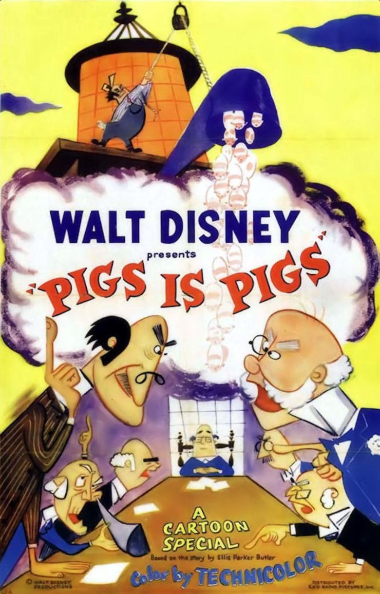 Pigs Is Pigs (1954 film) movie poster
